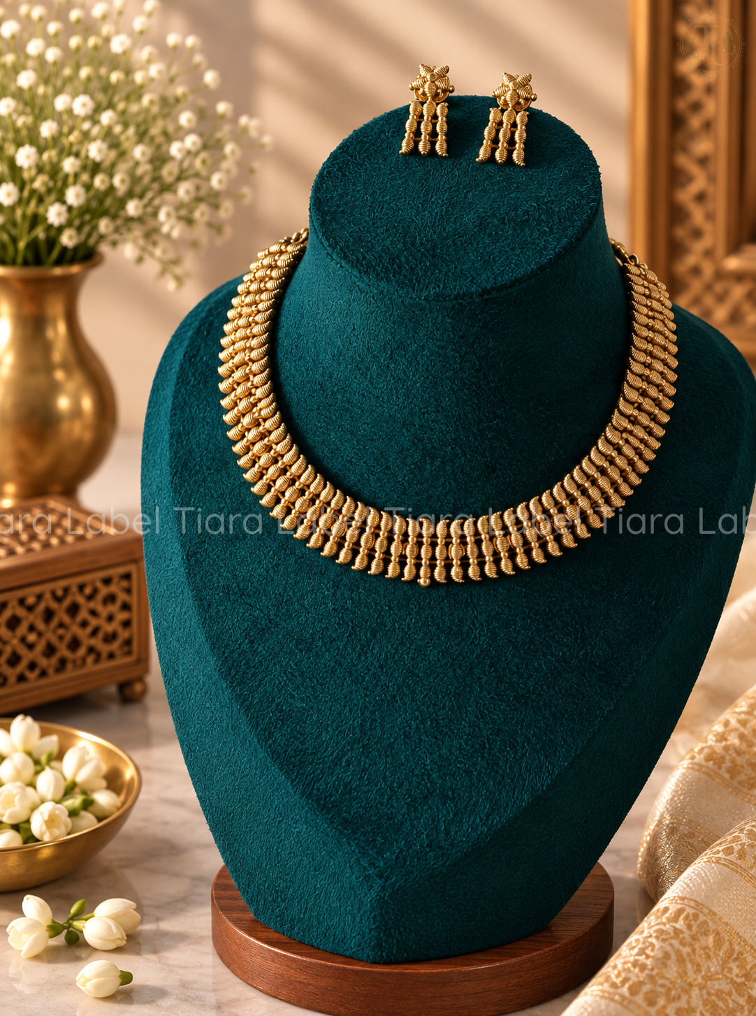 Traditional Pichimottu Necklace Set