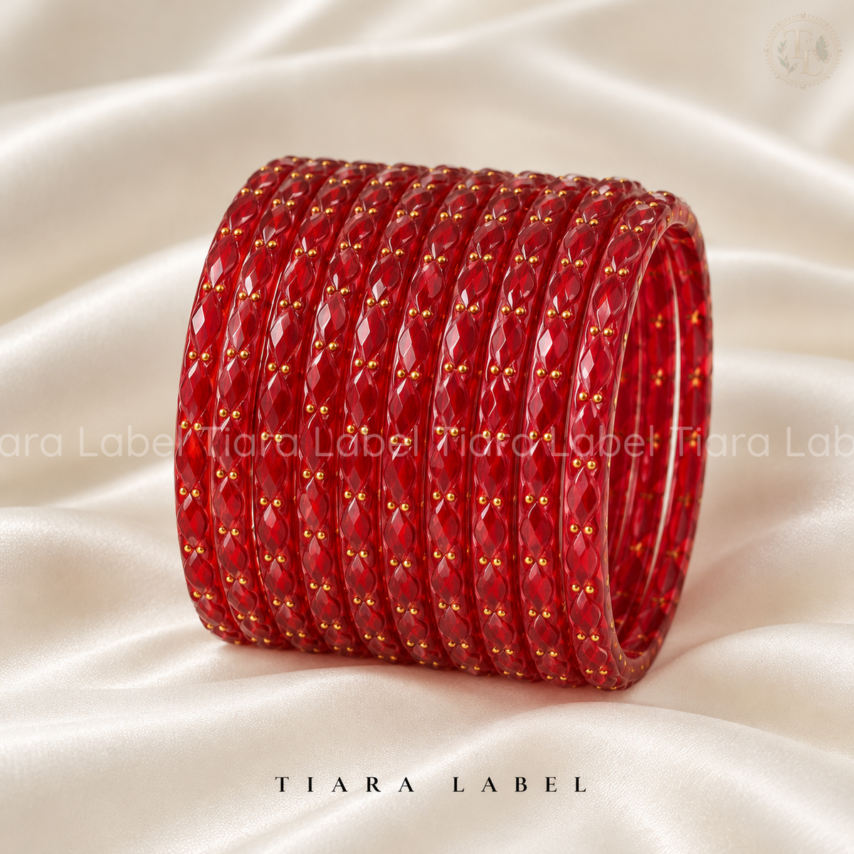 Raindrop Glass Bangles