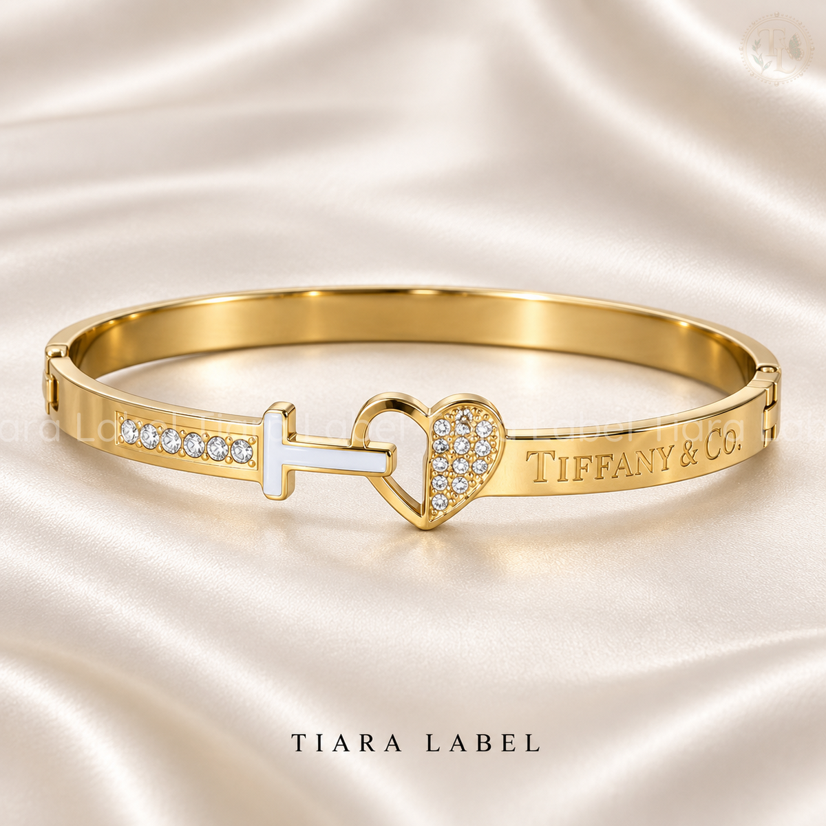Key to My Heart Crystal Bracelet