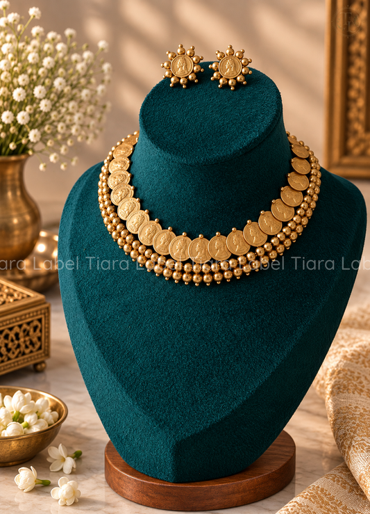 Traditional Coin Necklace Set