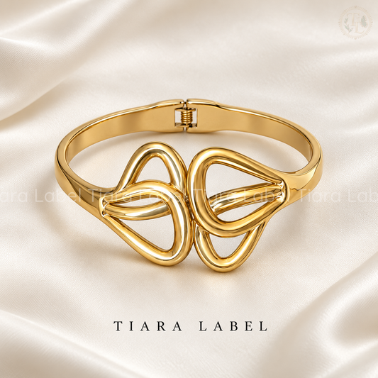 Sculptural Butterfly Statement Bracelet