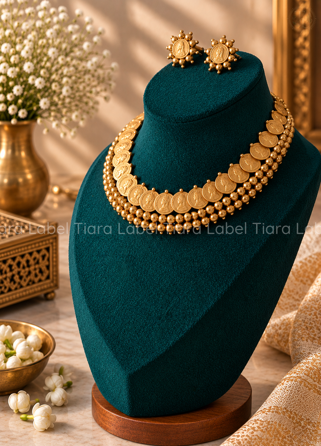Traditional Coin Necklace Set