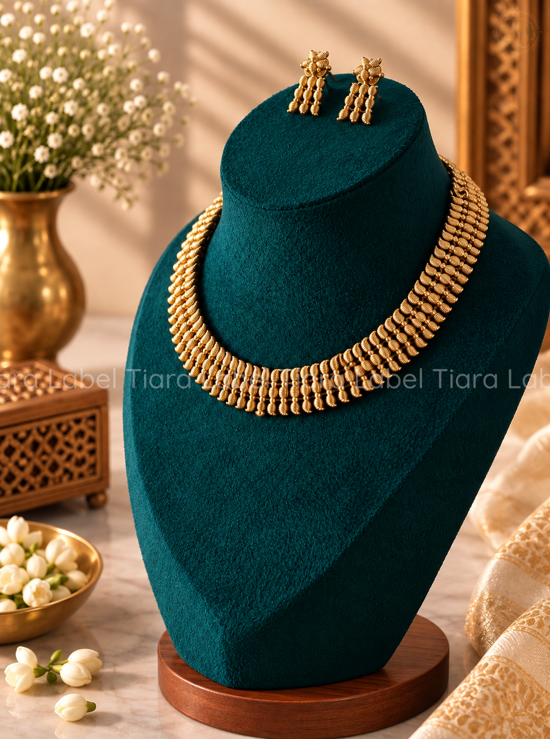 Traditional Pichimottu Necklace Set