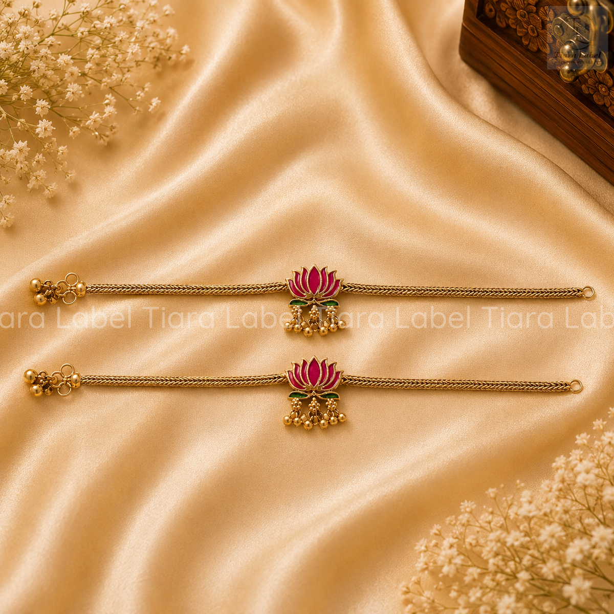 Lotus Anklets